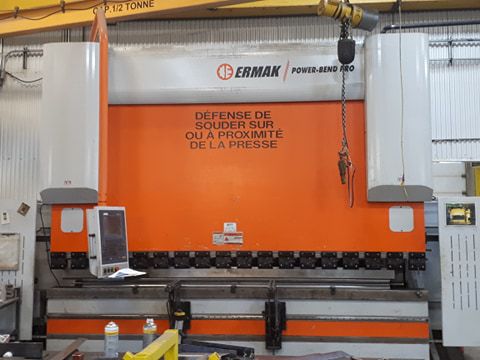 350-ton digital press / brake