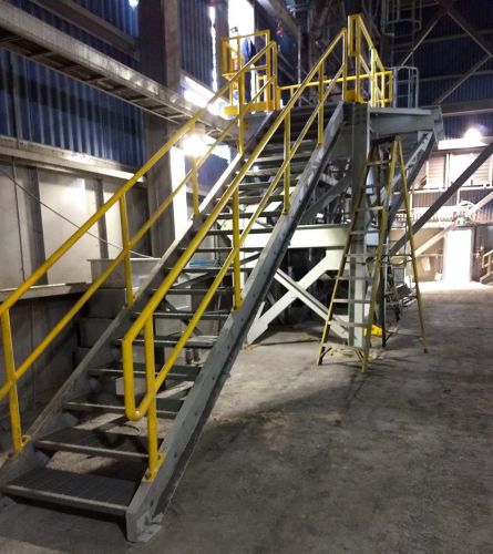 During pre-assembly in the factory